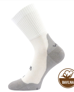 Ponožky BAREFOOTAN dospělí - froté bavlna - bílá